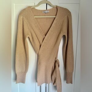 NWOT Wrap Sweater